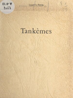 cover image of Tankèmes